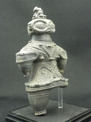 中国 大明萬暦年製 五彩 神獣文 壷 高さ約34cm V R7165F